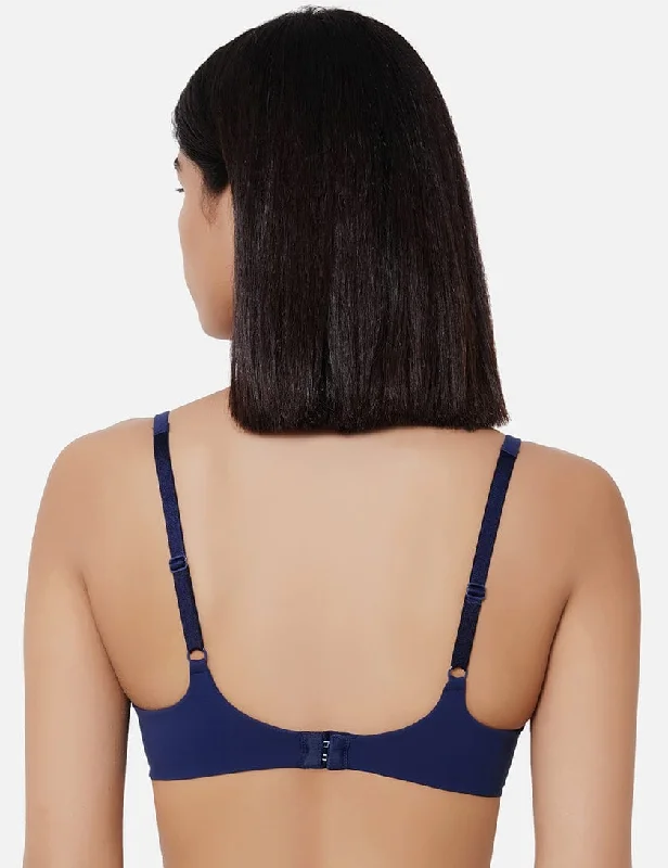 How Perfect Padded Non Wired 3/4Th Cup Everyday T-Shirt Bra - Blue