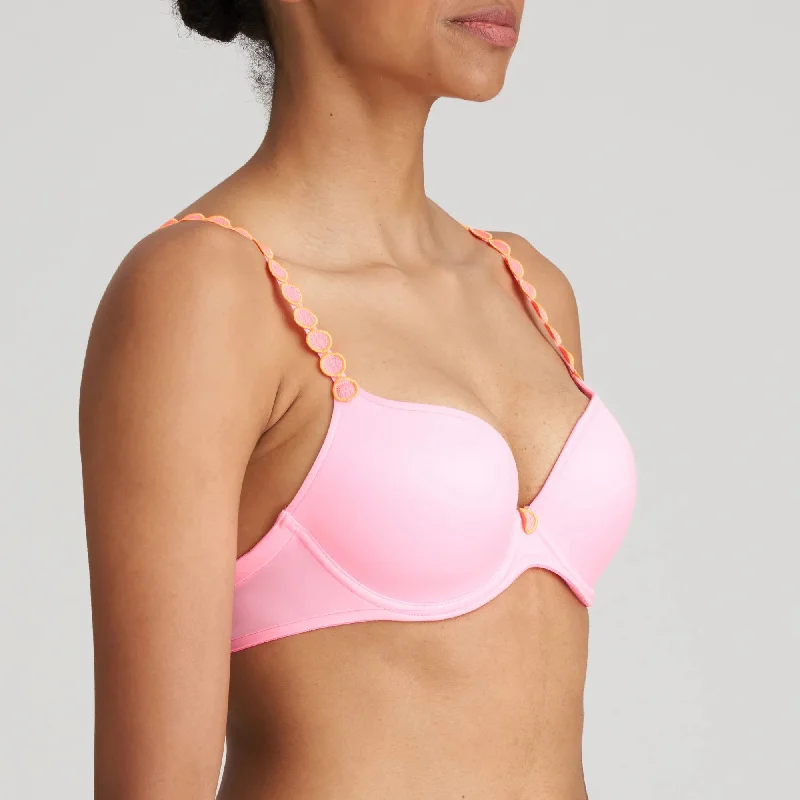 Marie Jo Tom Push Up Bra in Happy Pink