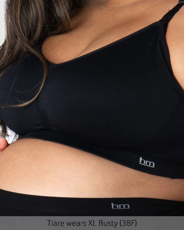 MY NECESSITY BLACK MULTIFIT BUSTY - WIREFREE