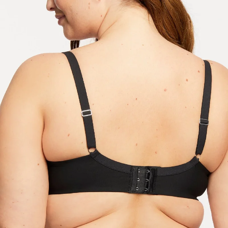 Spacer T-Shirt Bra In Black - Montelle Spacer T-Shirt Bra In Black - Montelle