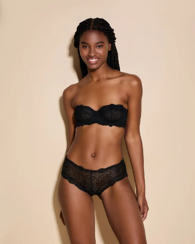Forte Removable Straps Strapless Bra