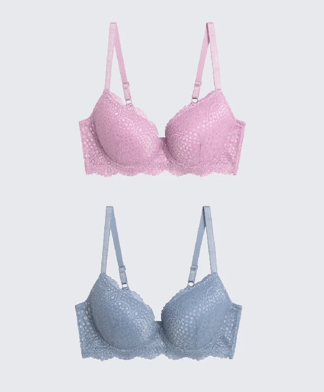 Cottage Romance 2PC Bundle Demi Bras 607-62376