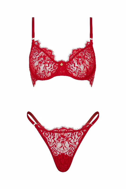 Bra Red