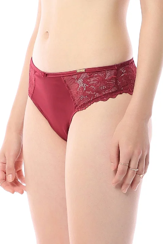 Eternal Bliss Brazilian Panty - Rio Red