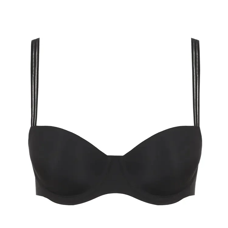 Louie Padded Balconny Bra In Black - Marie Jo