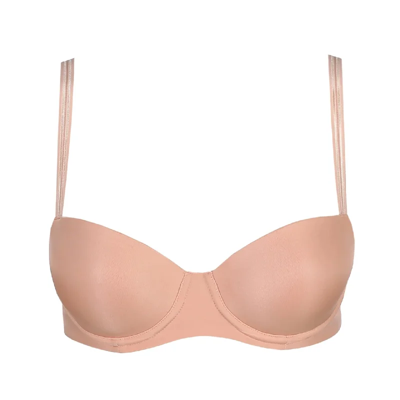 Louie Padded Balconny Bra In Powder Rose - Marie Jo