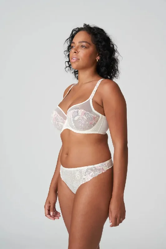 Mohala Balcony Bra Vertical Seam In Vintage Natural - Prima Donna