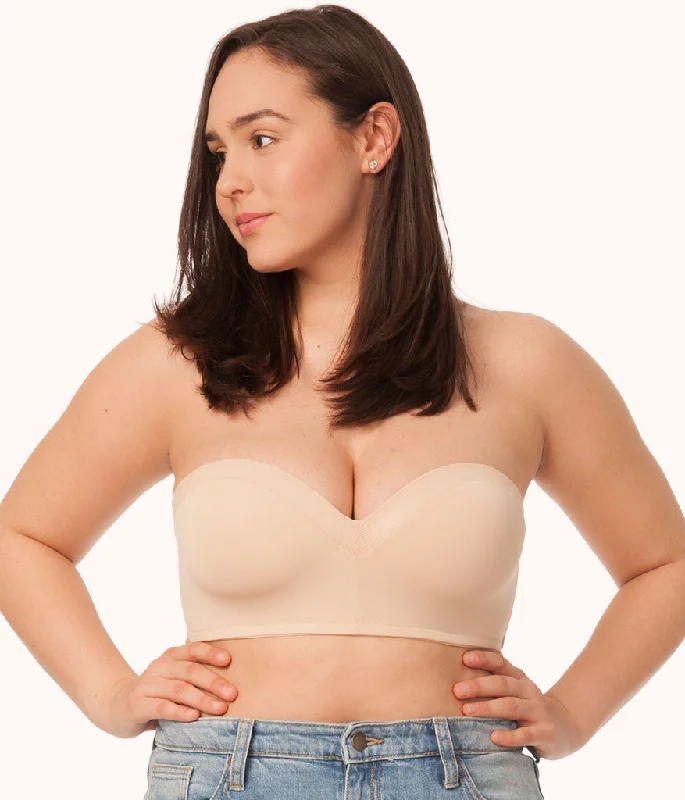 No-Wire Strapless Bra Bundle: Jet Black/Toasted Almond No-Wire Strapless Bra Bundle: Jet Black/Toasted Almond