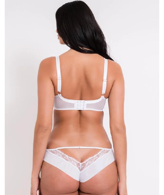 Scantilly Fascinate Plunge Bra - White