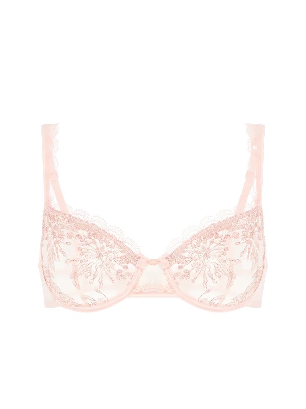 Singuliere Half Cup Bra In Petal Powder - Simone Perele