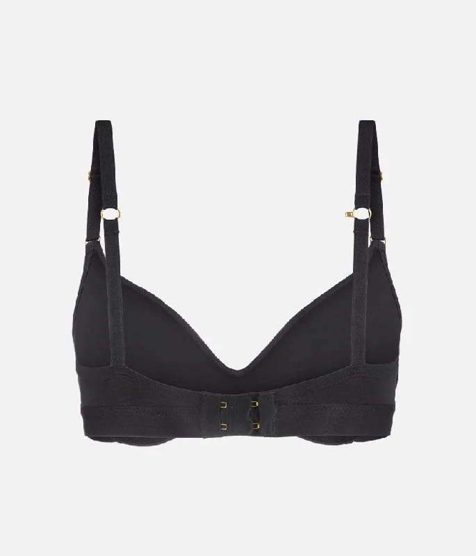 The All-Day No-Wire Push-Up: Jet Black The All-Day No-Wire Push-Up: Jet Black