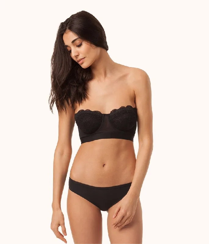 The Lace Strapless Bundle: Jet Black/Toasted Almond The Lace Strapless Bundle: Jet Black/Toasted Almond