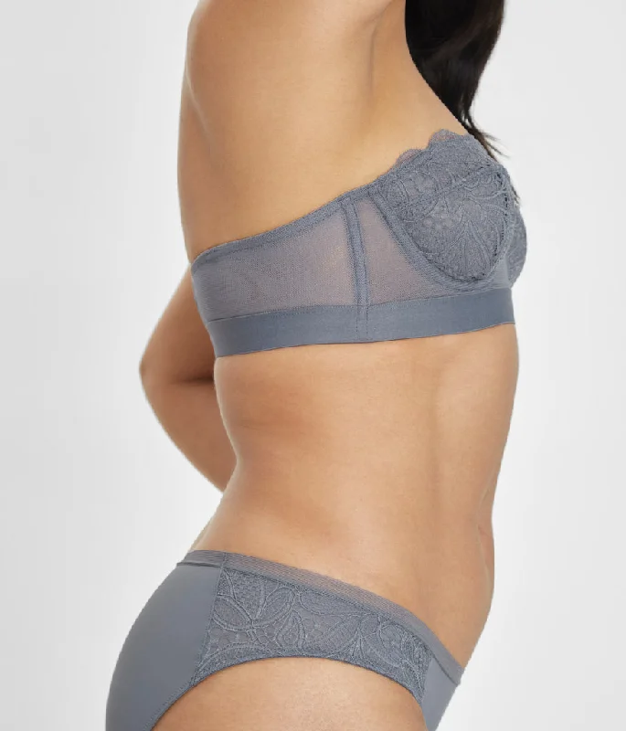 The Lace Strapless: Smoke The Lace Strapless: Smoke