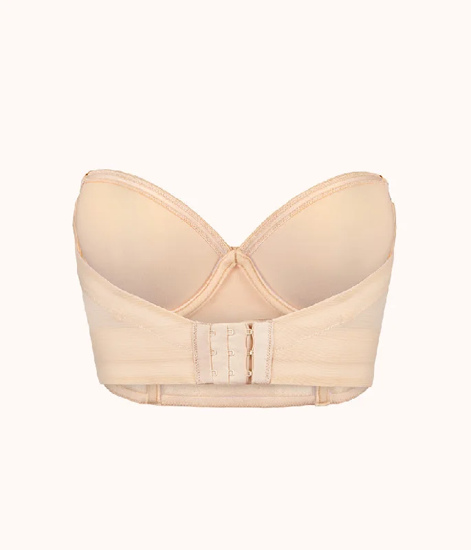 The Low Back Strapless: Toasted Almond