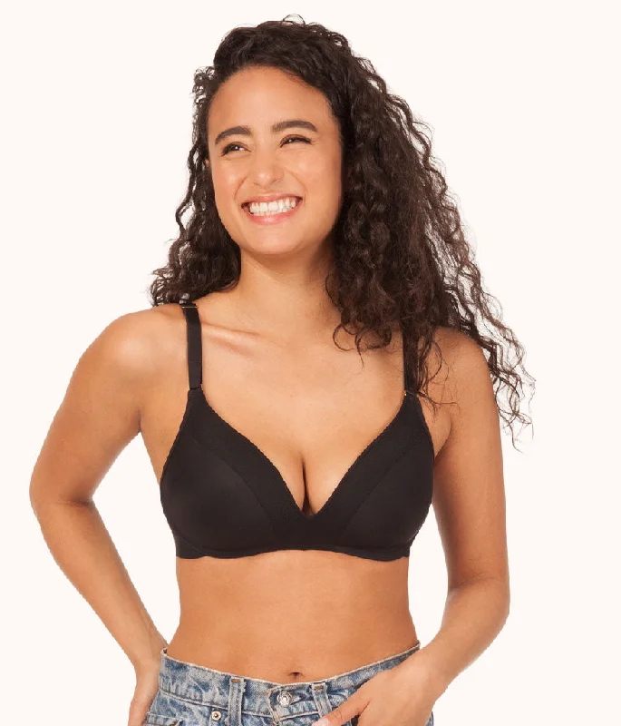 The No-Wire Push-Up: Jet Black The No-Wire Push-Up: Jet Black
