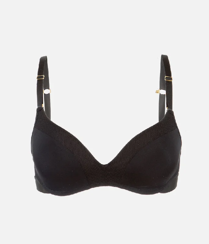 The No-Wire Push-Up: Jet Black The No-Wire Push-Up: Jet Black