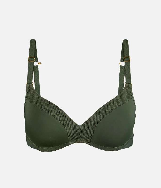 The No-Wire Push-Up: Rich Olive The No-Wire Push-Up: Rich Olive