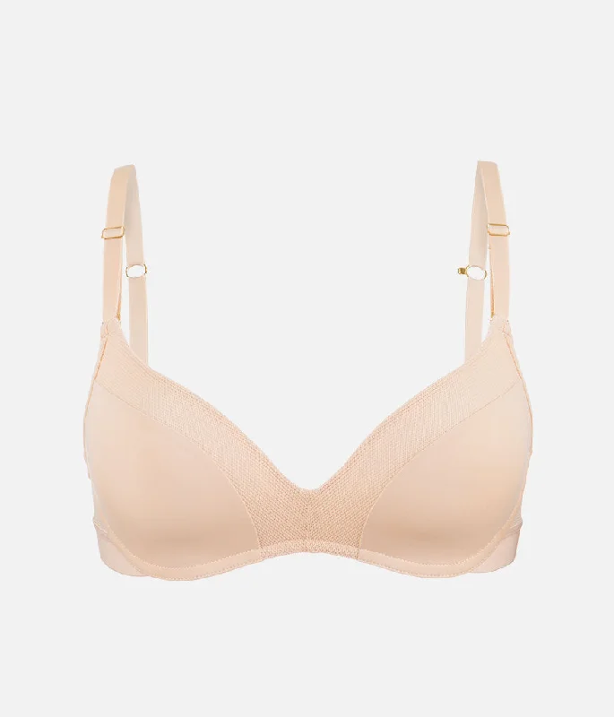 The No-Wire Push-Up: Toasted Almond The No-Wire Push-Up: Toasted Almond