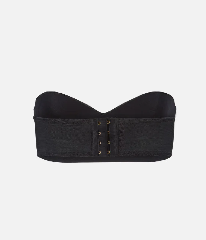 The No-Wire Strapless: Jet Black The No-Wire Strapless: Jet Black