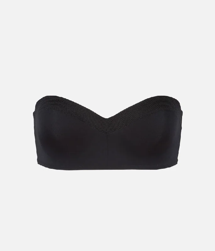 The No-Wire Strapless: Jet Black The No-Wire Strapless: Jet Black