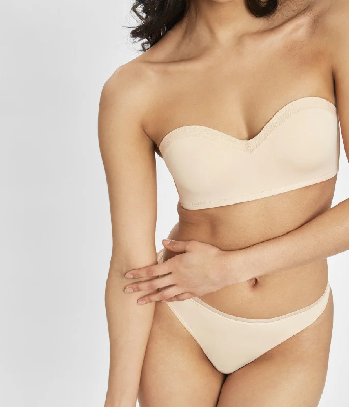 The No-Wire Strapless: Toasted Almond The No-Wire Strapless: Toasted Almond