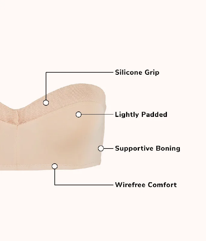The No-Wire Strapless: Toasted Almond The No-Wire Strapless: Toasted Almond