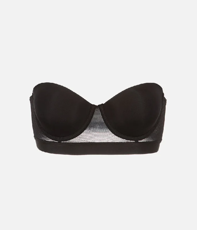 The Smooth Strapless: Jet Black