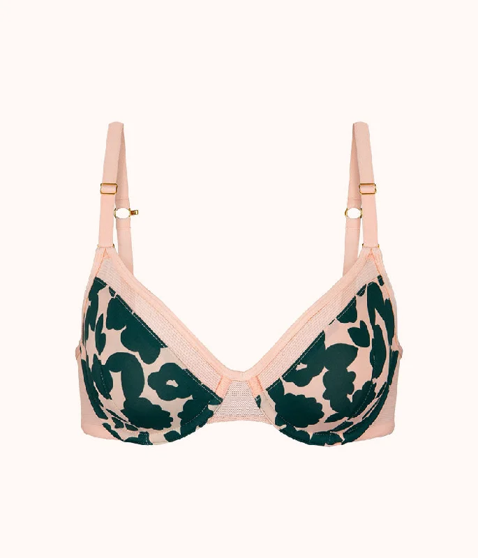 The Unlined Balconette Bra: Retro Blooms The Unlined Balconette Bra: Retro Blooms