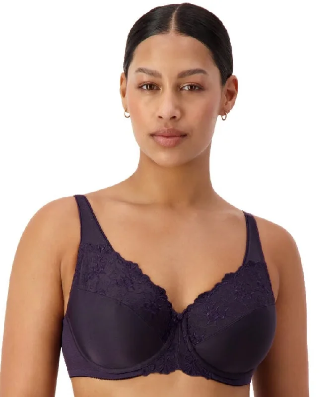 Triumph Embroidered Minimiser Bra 2 Pack - Blueberry/Stardust