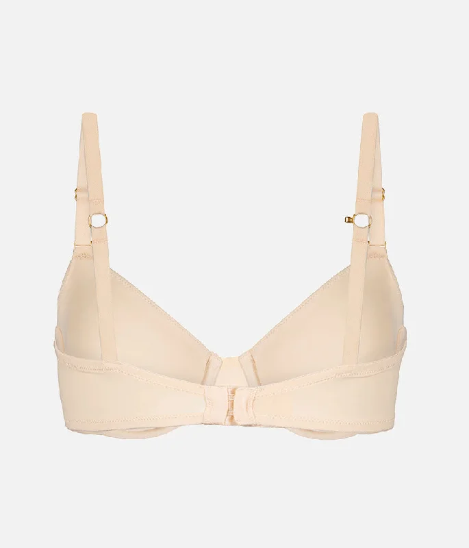 Unlined Bra: Toasted Almond Unlined Bra: Toasted Almond